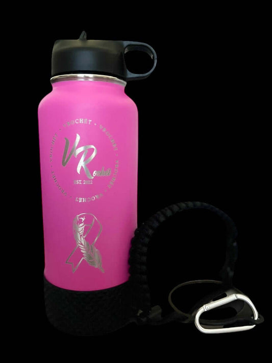 Pink Ribbon Water Bottle