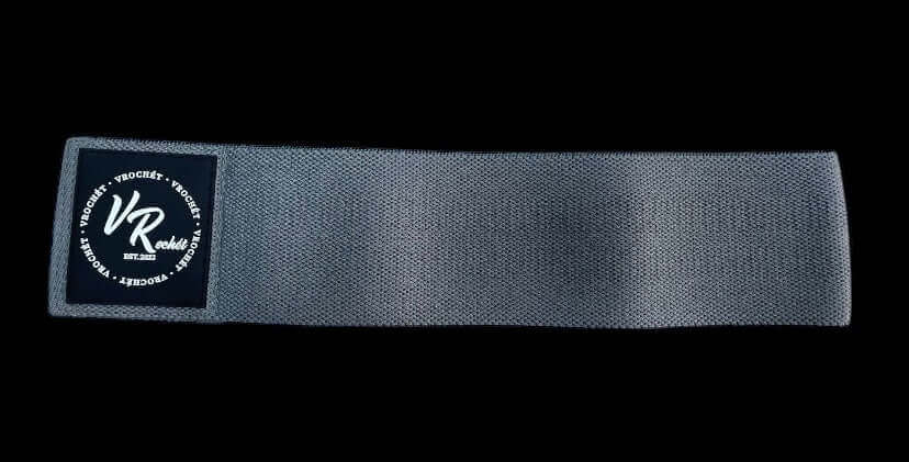 VRochét signature logo featured on premium beginner crochet kit case