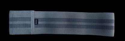 Compact and portable VRochét fabric resistance band for gym and travel workouts